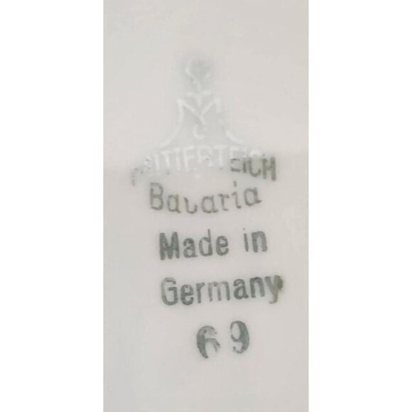 Vin. Mitterteich Bavaria Made in Germany Tea Cup, Saucer & Dessert Plate Set of - Picture 13 of 15